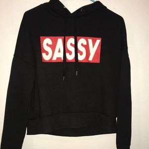 Rue21 “Sassy” hoodie NWOT